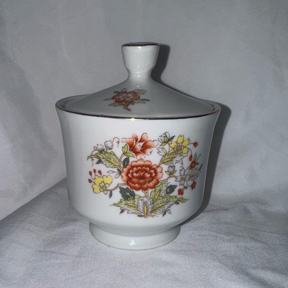 Oriental Garden Fine China Sugar Bowl